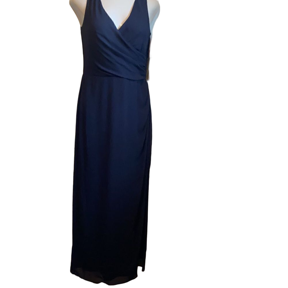 Bill Levkoff Navy Dress